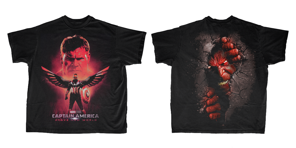 Captain America vs red hulk